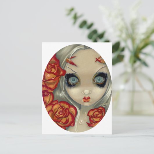 Carte postale "Fantôme d'un Rose" (Debout devant)