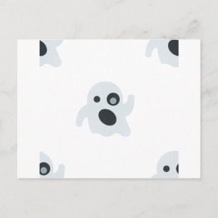 Carte Postale fantôme émoji