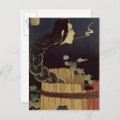 Carte Postale Fantôme japonais (Devant / Derrière)