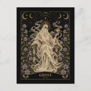 Carte Postale Fantôme, Tarot Starlit Art