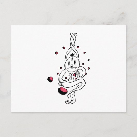 Carte Postale Fantôme timide (Devant)