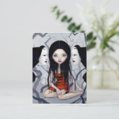 Carte postale "Fantômes sans visage" (Debout devant)