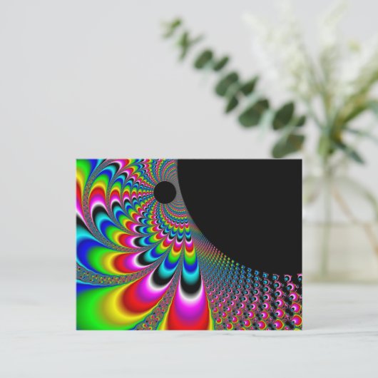 Carte Postale Fanyc - Mandelbrot Fractal Art (Debout devant)