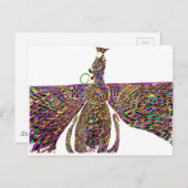 Carte Postale Faravir psychédélique (Devant / Derrière)