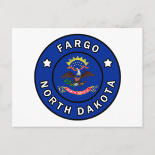 Carte Postale Fargo Dakota du Nord