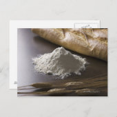 Carte Postale Farine, blé et pain (Devant / Derrière)