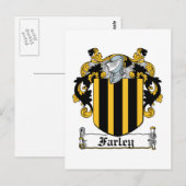 Carte Postale Farley Family Crest (Devant / Derrière)