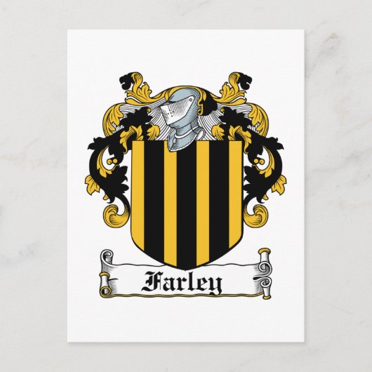 Carte Postale Farley Family Crest (Devant)