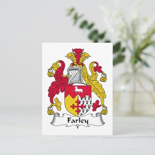 Carte Postale Farley Family Crest (Debout devant)