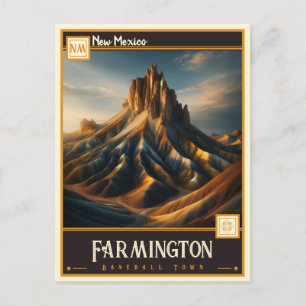 Carte Postale Farmington, Nouveau-Mexique   VINTAGE