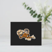 Carte Postale farniente autour du singe (Debout devant)