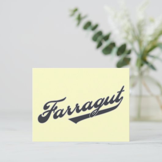 Carte Postale Farragut (Debout devant)