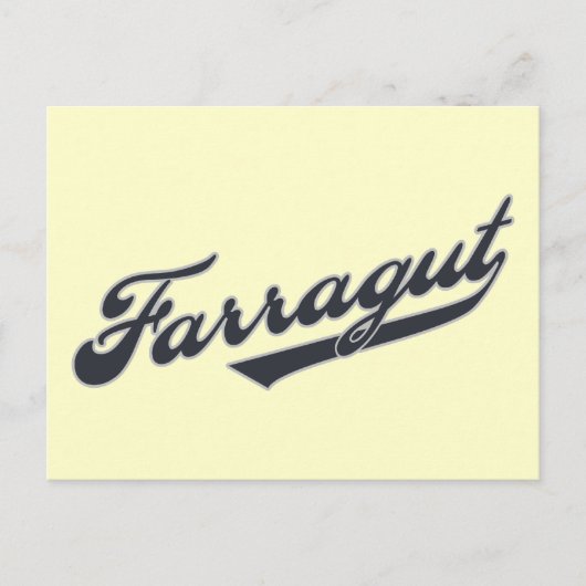 Carte Postale Farragut (Devant)