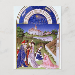 Carte Postale Fascimile d'avril'