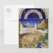 Carte Postale Fascimile of July : Harvard et mouton (Devant / Derrière)