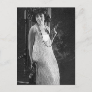 Carte Postale Fashion de Women's Flapper