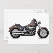 Carte Postale Fat Boy (Devant / Derrière)