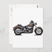 Carte Postale Fat Boy (Devant / Derrière)