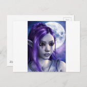 Carte Postale fata violissima (Devant / Derrière)