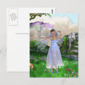 Carte postale Fate Dancing (Devant / Derrière)