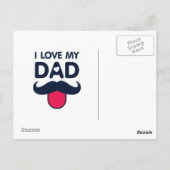 Carte Postale Father Son playing basketball cute (Dos)