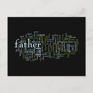 Carte Postale Father Word