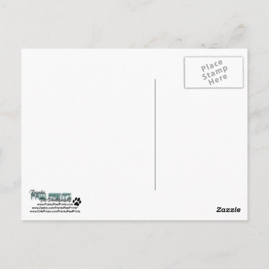 Carte Postale Fathers Day (Dos)