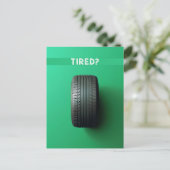 Carte Postale Fatigué (Debout devant)