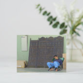 Carte Postale Fatigué - Les gens au marché du vendredi, Koweït (Debout devant)