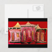 Carte Postale Faubourg Rouge (Devant / Derrière)