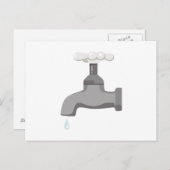 Carte Postale Faucet (Devant / Derrière)