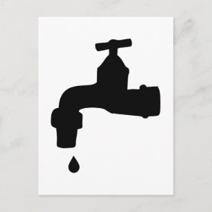 Carte Postale Faucet