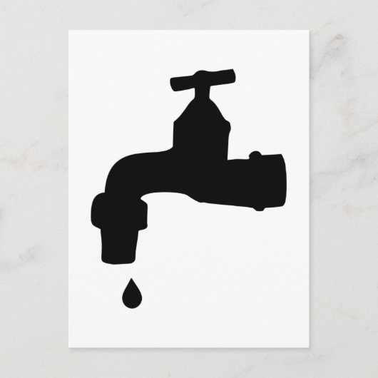Carte Postale Faucet (Devant)