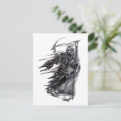 Carte Postale Faucheuse Grim prenant des âmes (Debout devant)