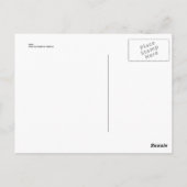 Carte Postale Faucon (Dos)