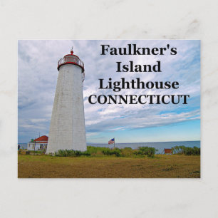 Carte Postale Faulkner's Island Lighthouse, Connecticut Postcard