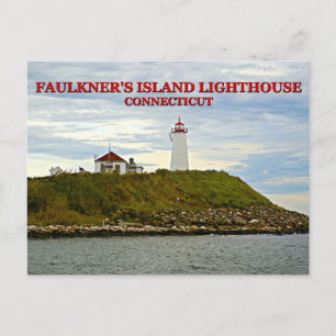 Carte Postale Faulkner's Island Lighthouse, Connecticut Postcard