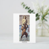 Carte Postale Faun Et Nymphe Par Stuck Franz Von (Debout devant)