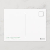 Carte postale Faune (Dos)