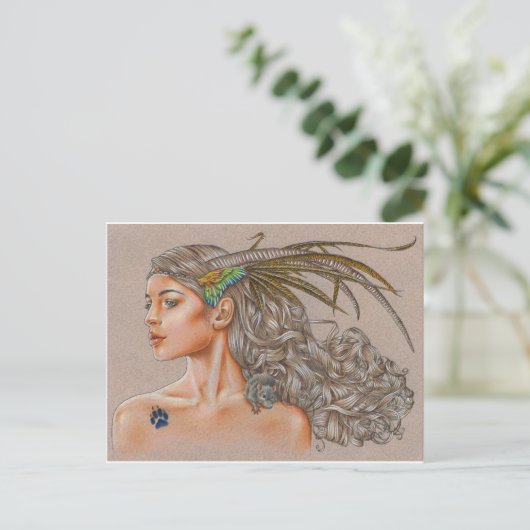 Carte postale "Faune" (Debout devant)