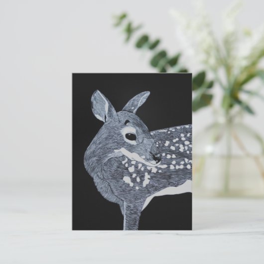 Carte Postale Faune localisée (Debout devant)