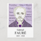 Carte Postale Fauré (Devant)