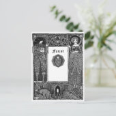 Carte Postale Faust 001 (Debout devant)