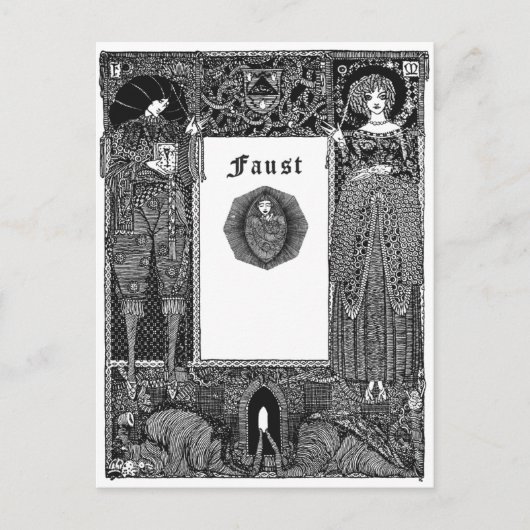 Carte Postale Faust 001 (Devant)