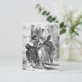 Carte Postale Faust rencontre Marguerite (Debout devant)