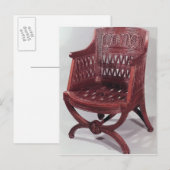 Carte Postale Fauteuil de style Louis XVI (Devant / Derrière)