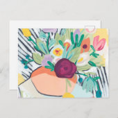 Carte Postale Fauvist Floral II (Devant / Derrière)