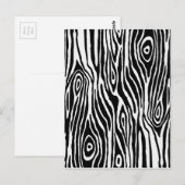 Carte Postale Faux bois (Devant / Derrière)