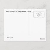 Carte Postale Faux Fuschia (Dos)