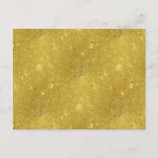 Carte Postale Faux Gold Foil Texture Arrière - plan Sparkle Modè (Devant)